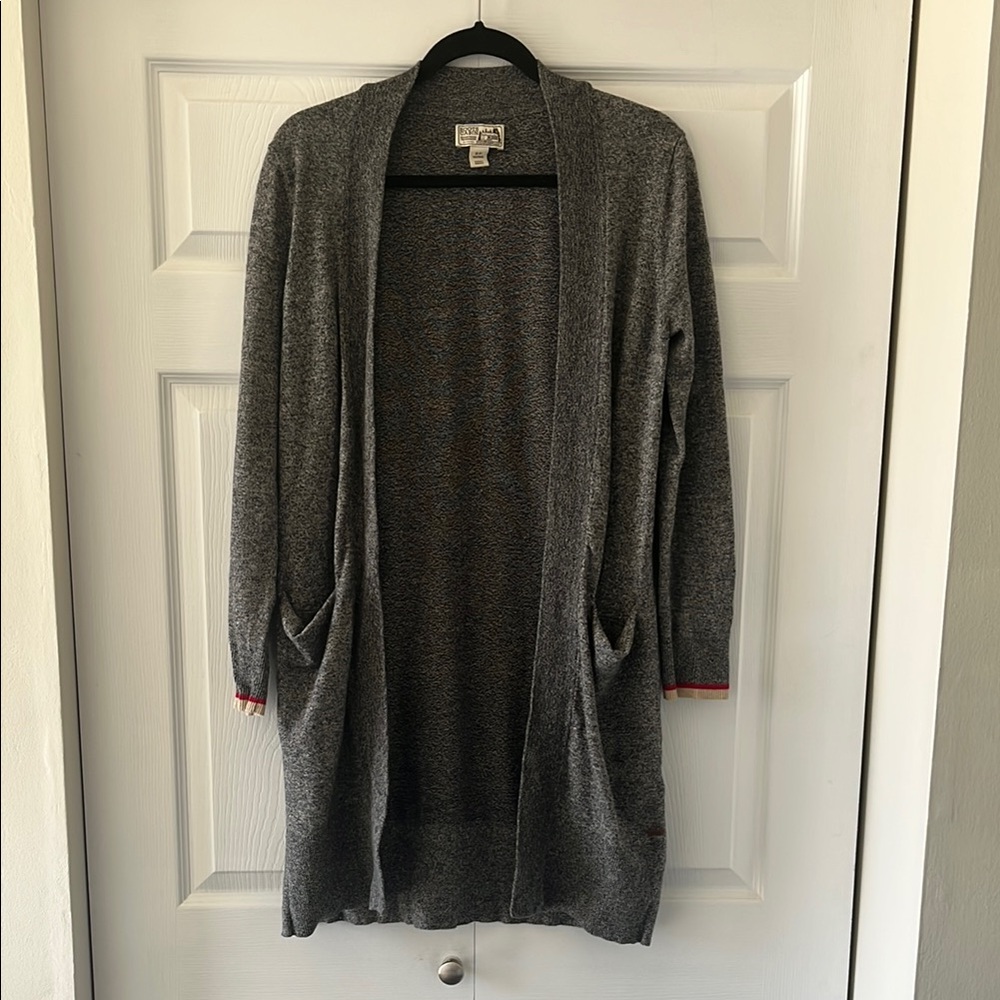 Roots Gray Cardigan Sweater